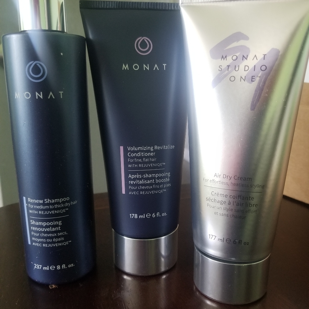 Bundle Monat Shampoo, Conditioner and Air Dry c